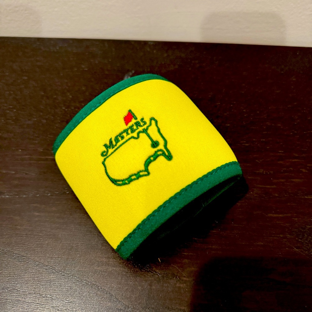 Masters drink coozie